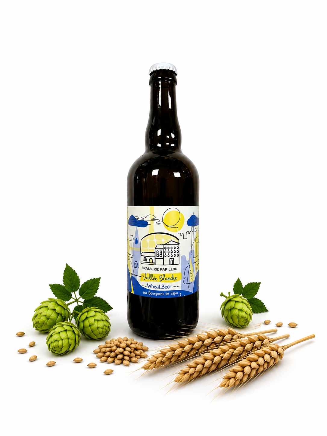 PAPYLLON VALLEE BLANCH BIO 4.5% 75CL